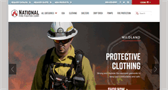 Desktop Screenshot of nationalfirefighter.com